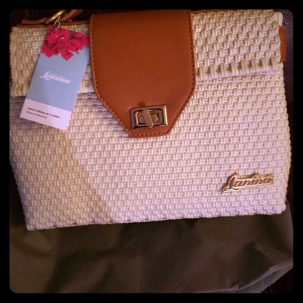 handmade purse with recycled material